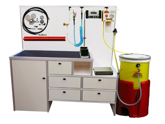 Transit Van Package with Plastic Fill System